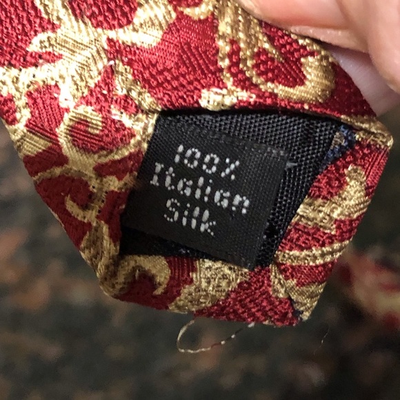 Vintage Necktie Henry Grethel 100% Italian Silk - Picture 2 of 4